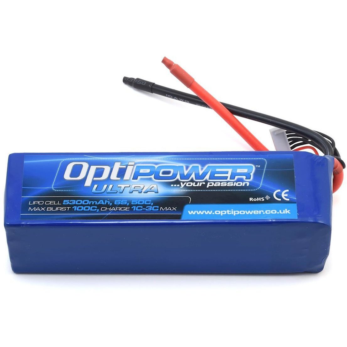 Optipower 6S 50C LiPo Battery (22.2V/5300mAh)