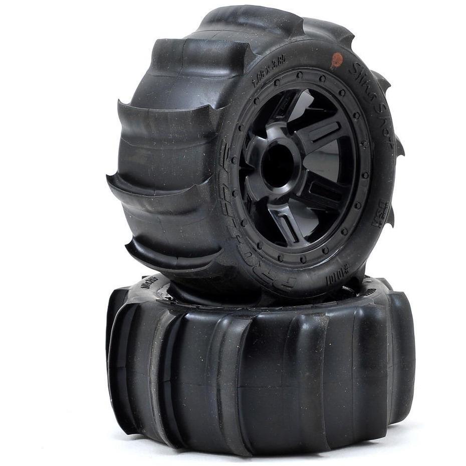Pro-Line Pre-Mounted Sling Shot (Desperado) (2) (1/16 E-Revo) (Black)