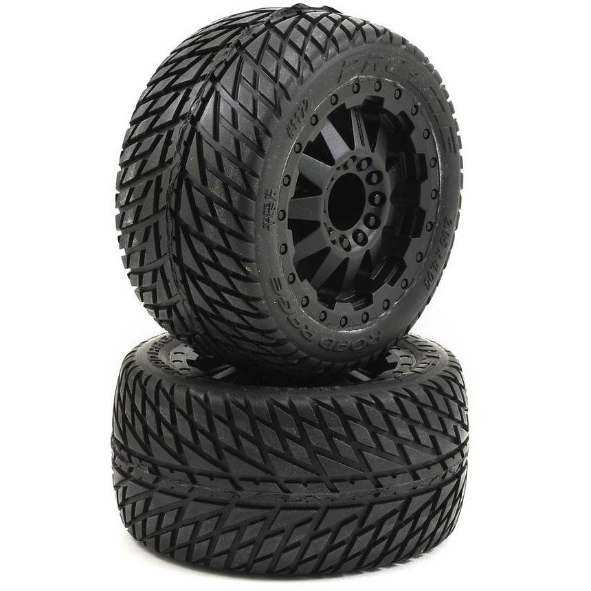 Pro-Line 30 Series Road Rage 2.8 w/F-11 Nitro Rear Wheels (2) (Black) (M2)