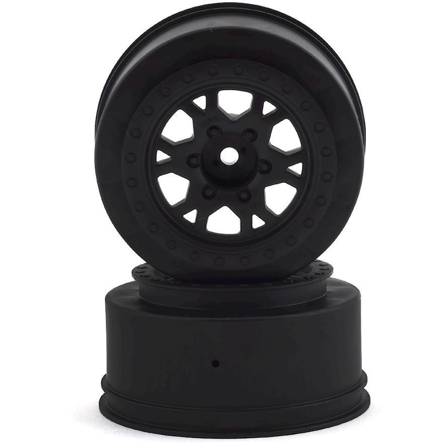 Pro-Line 12mm Hex Impulse 2.2"/3.0" Black Short Course Wheels (2) (Slash Rear)