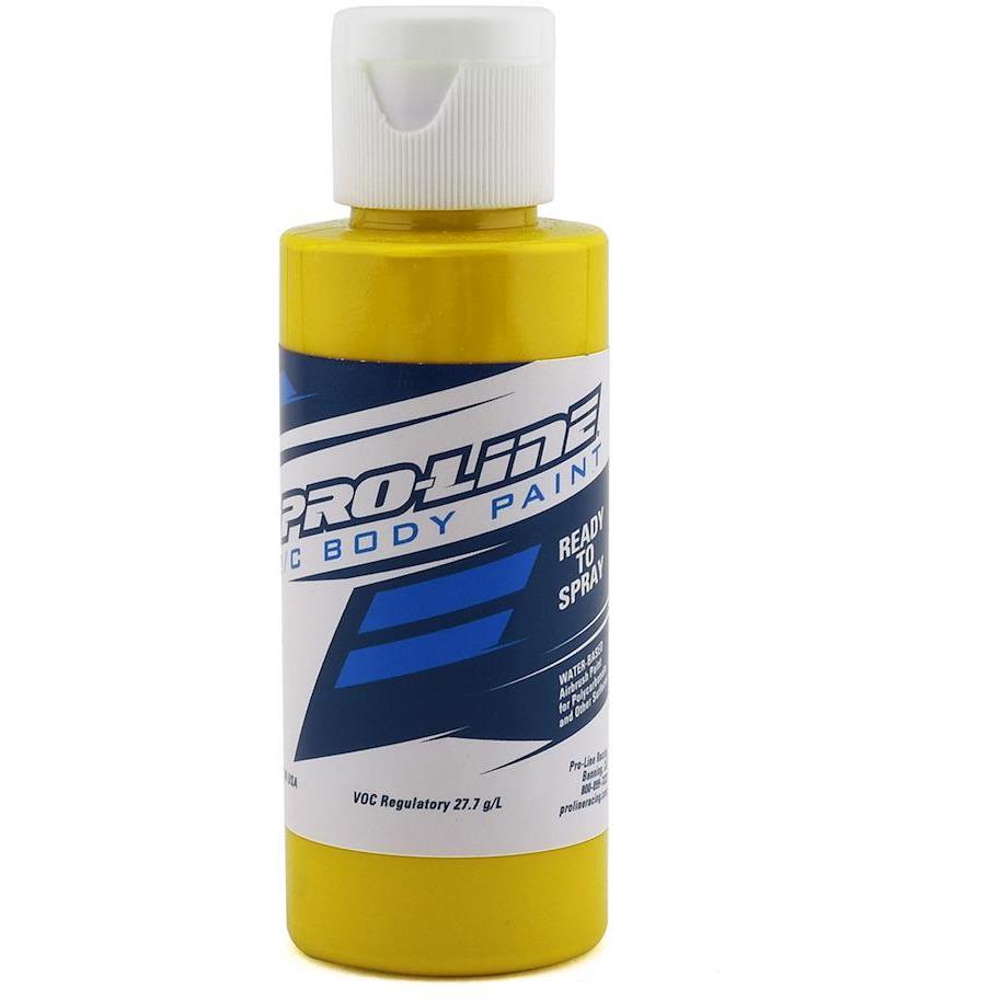 Pro-Line RC Body Airbrush Paint (Yellow) (2oz)