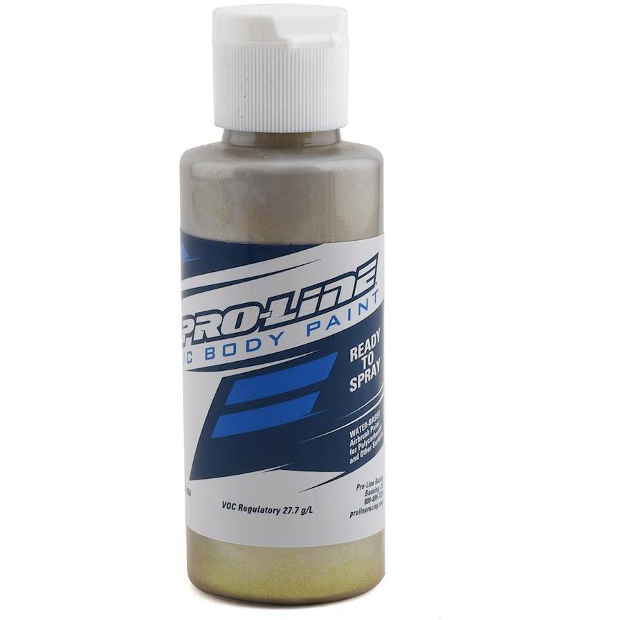 Pro-Line RC Body Airbrush Paint (Metallic Gold) (2oz)