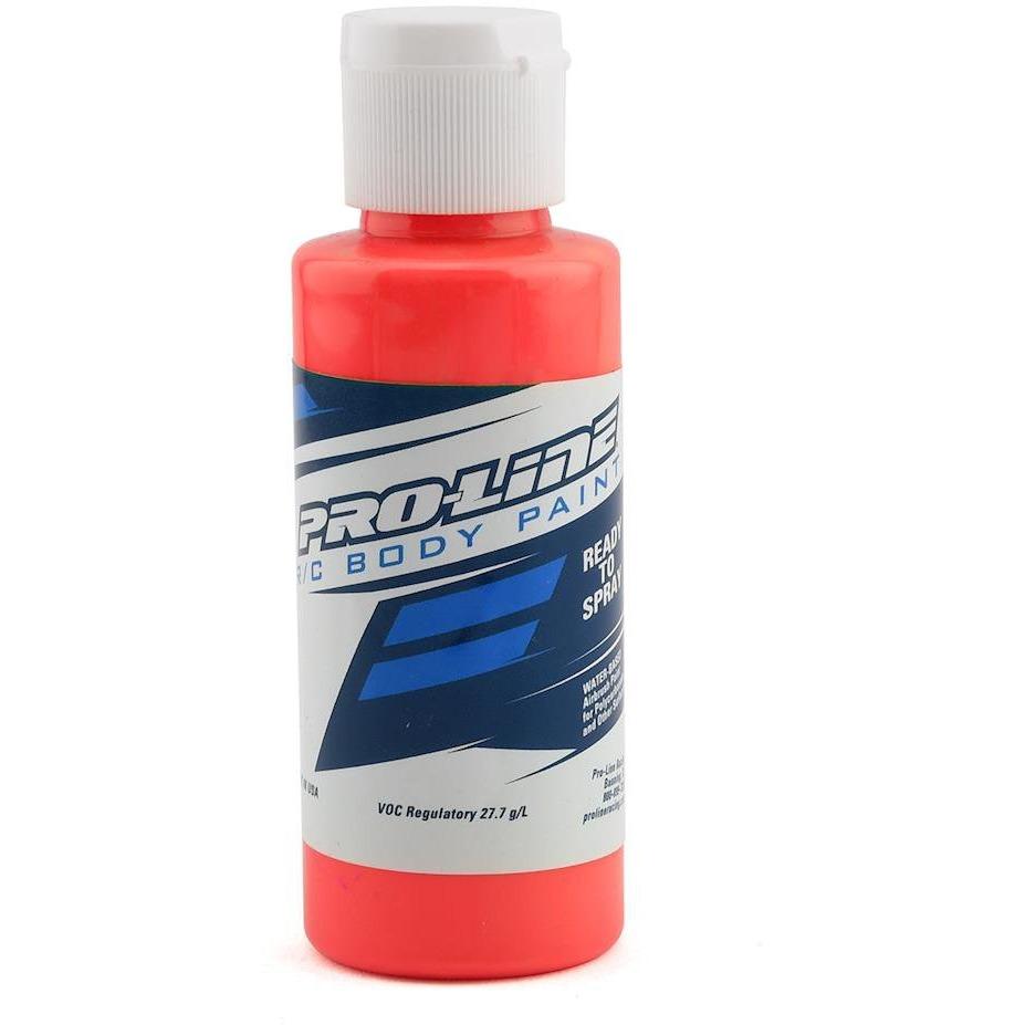 Pro-Line RC Body Airbrush Paint (Fluorescent Red) (2oz)