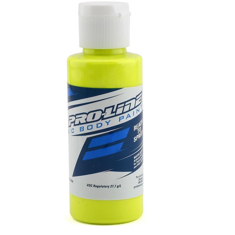 Pro-Line RC Body Airbrush Paint (Fluorescent Yellow) (2oz)