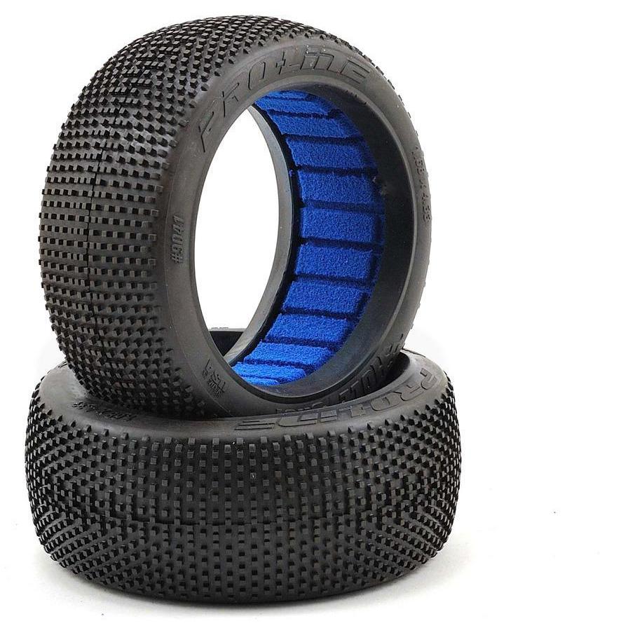 Pro-Line Hole Shot 2.0 1/8 Buggy Tires w/Closed Cell Inserts (2) (M3)
