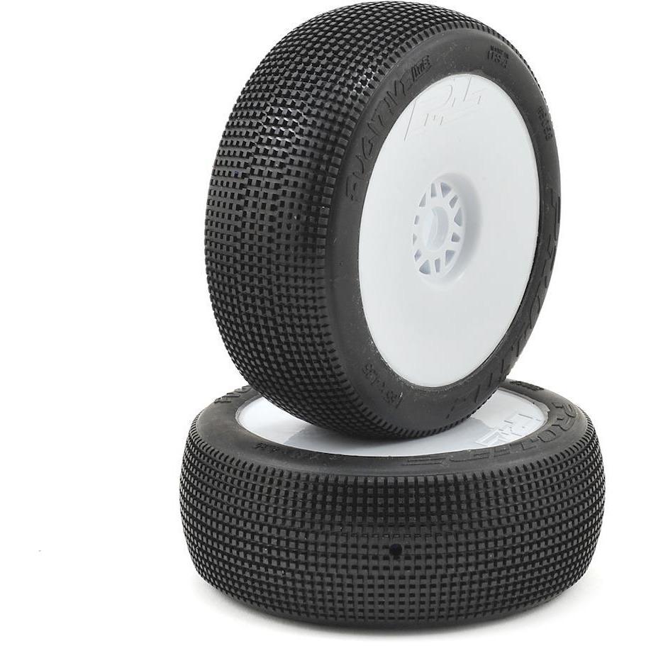 Pro-Line Fugitive Lite Pre-Mounted 1/8 Buggy Tires (White) (2) (X3)