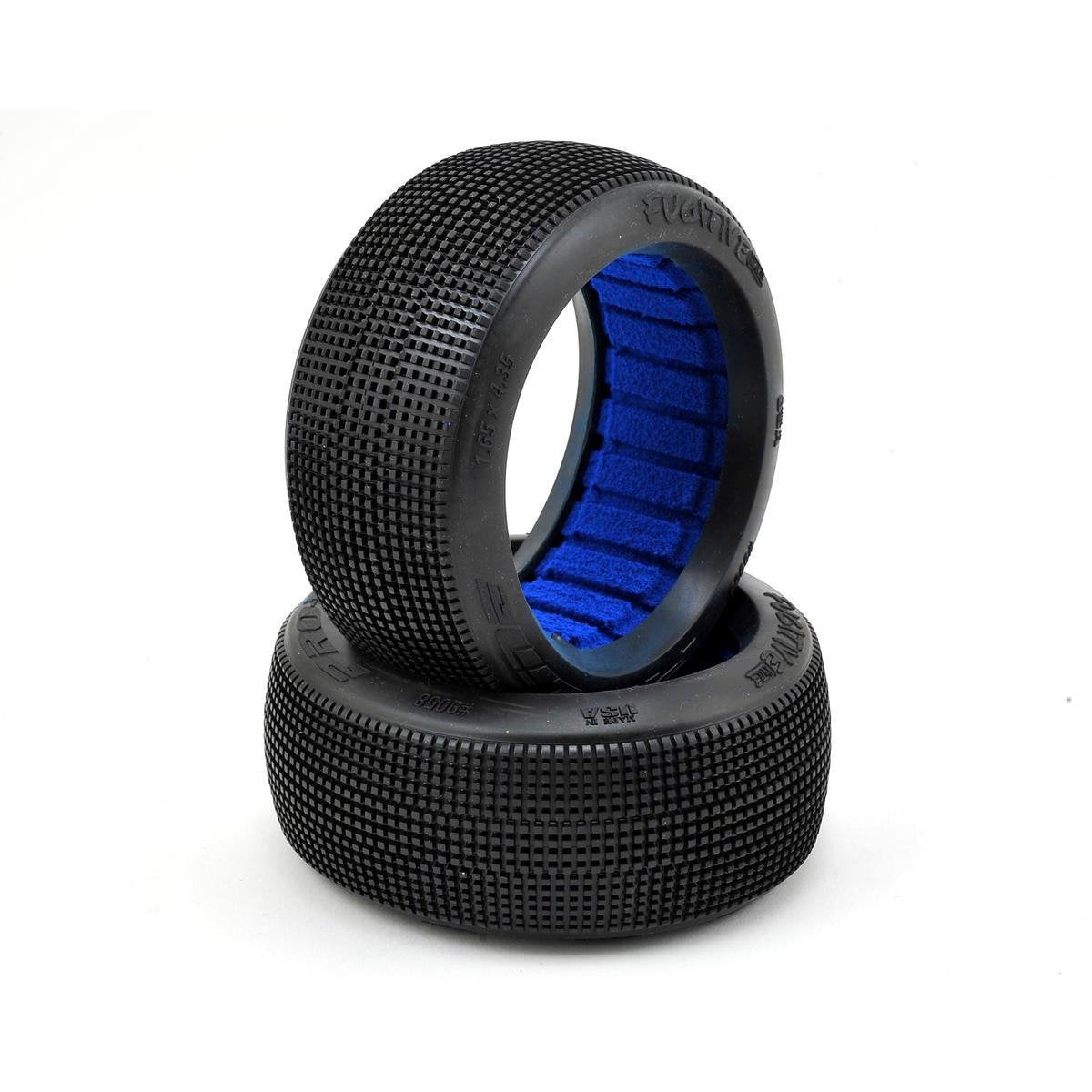 Pro-Line Fugitive Lite 1/8 Buggy Tires w/Closed Cell Inserts (2) (M4)
