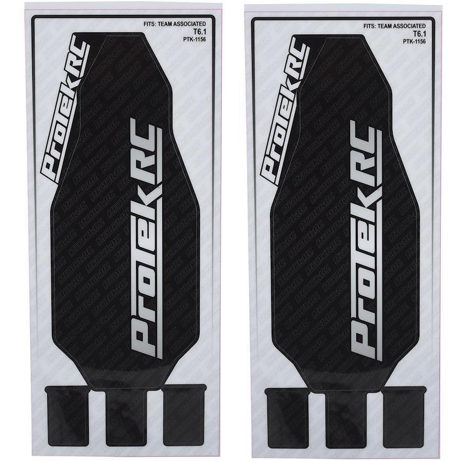 ProTek RC Associated T6.1 "Thick" Precut Chassis Protective Sheet (2)