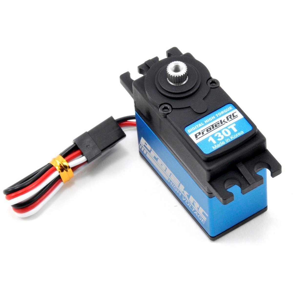 ProTek RC 130T Standard Digital "High Torque" Metal Gear Servo (High Voltage)