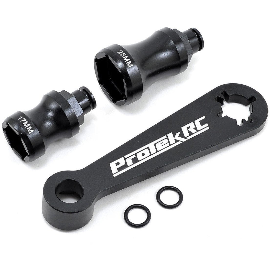 ProTek RC Aluminum Hex Wheel and Flywheel Wrench (Buggy, Truggy 17mm & 23mm)