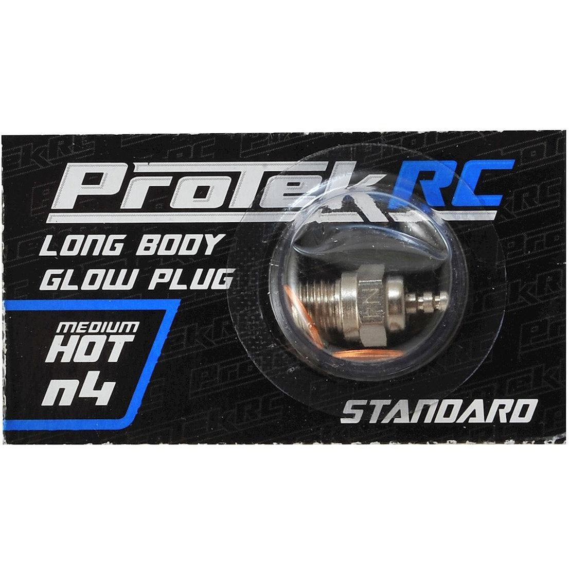 ProTek RC N4 Medium Hot Standard Glow Plug (.12, .15 to .28 Engines)