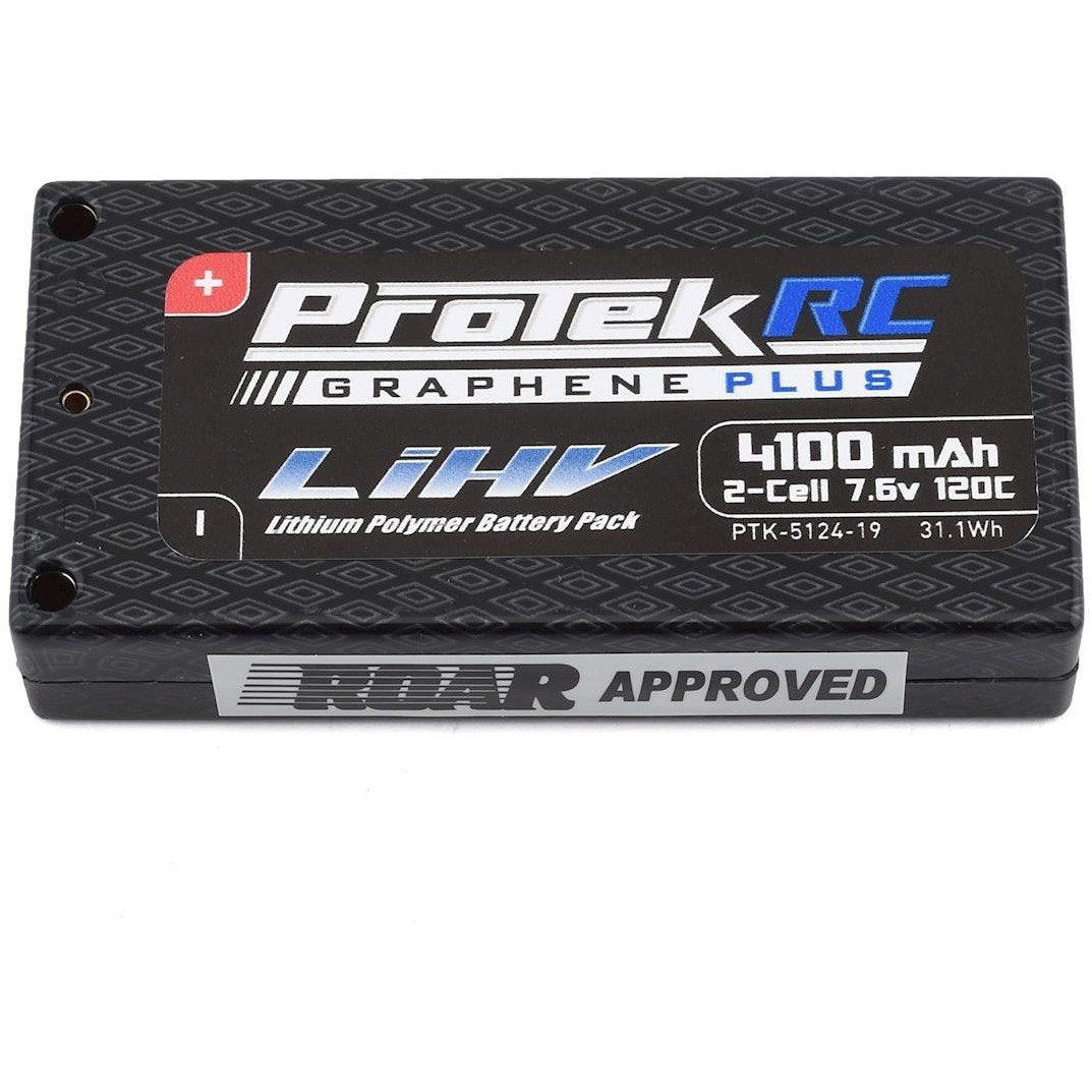 ProTek RC 2S 120C Si-Graphene + HV LCG Shorty LiPo Battery (7.6V/4100mAh)