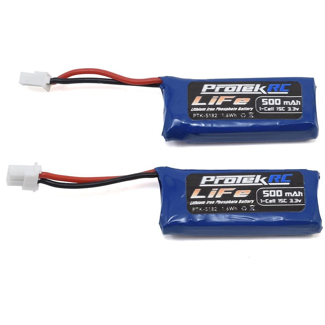 ProTek RC 2x1S Sport Race 15C Stick LiFe Battery (6.6V/500mAh) (Kyosho Mini-Z)