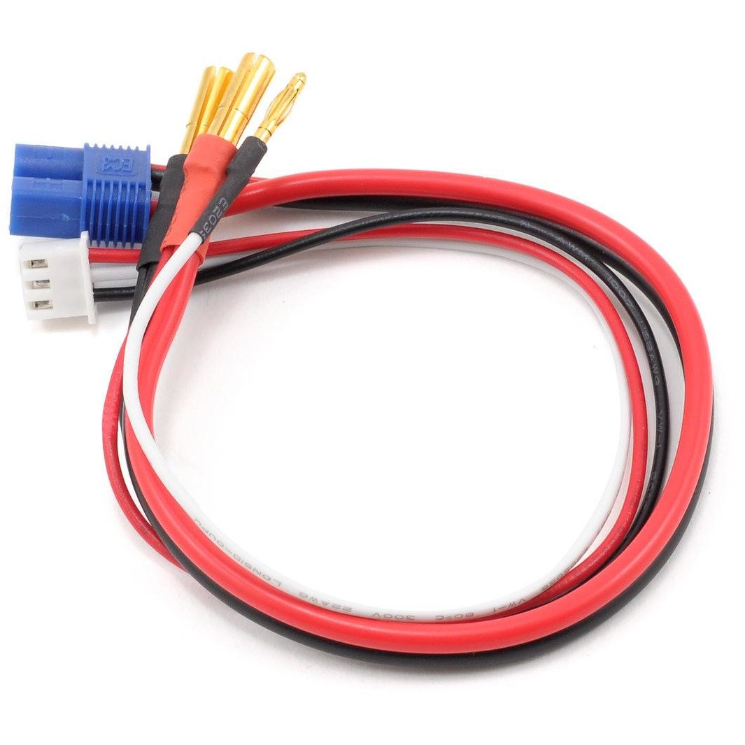 ProTek RC 2S Charge/Balance Adapter (EC3 Plug to 4mm Bullet Connector)