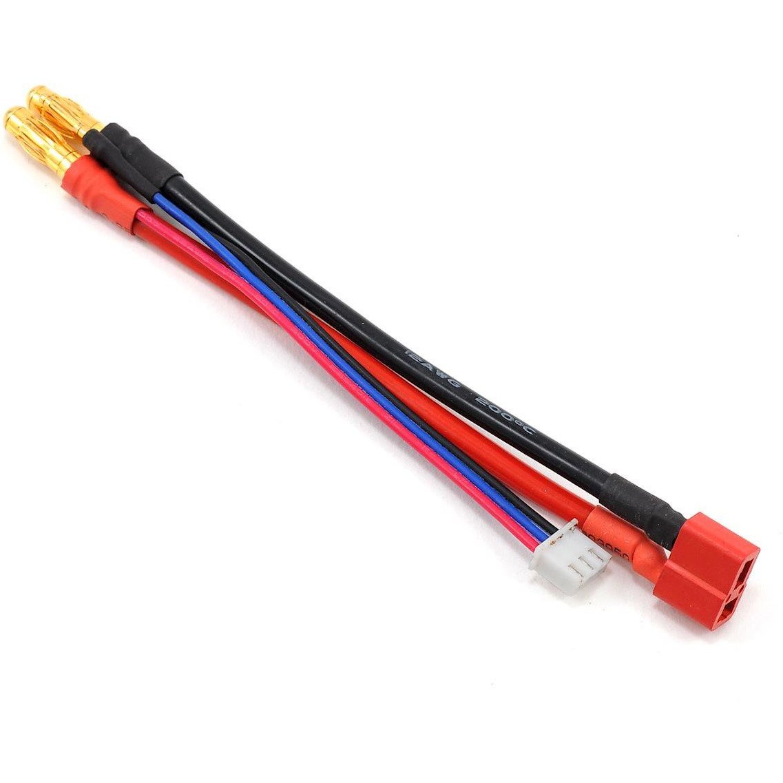 ProTek RC 2S Charge/Balance Adapter (T-Style Ultra Plug to 5mm Bullet Connector)