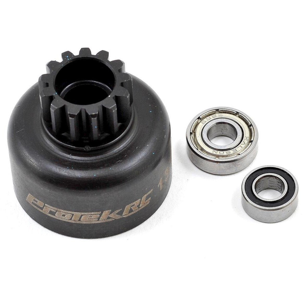 ProTek RC Hardened Clutch Bell w/Bearings (13T) (Losi 8IGHT Style)