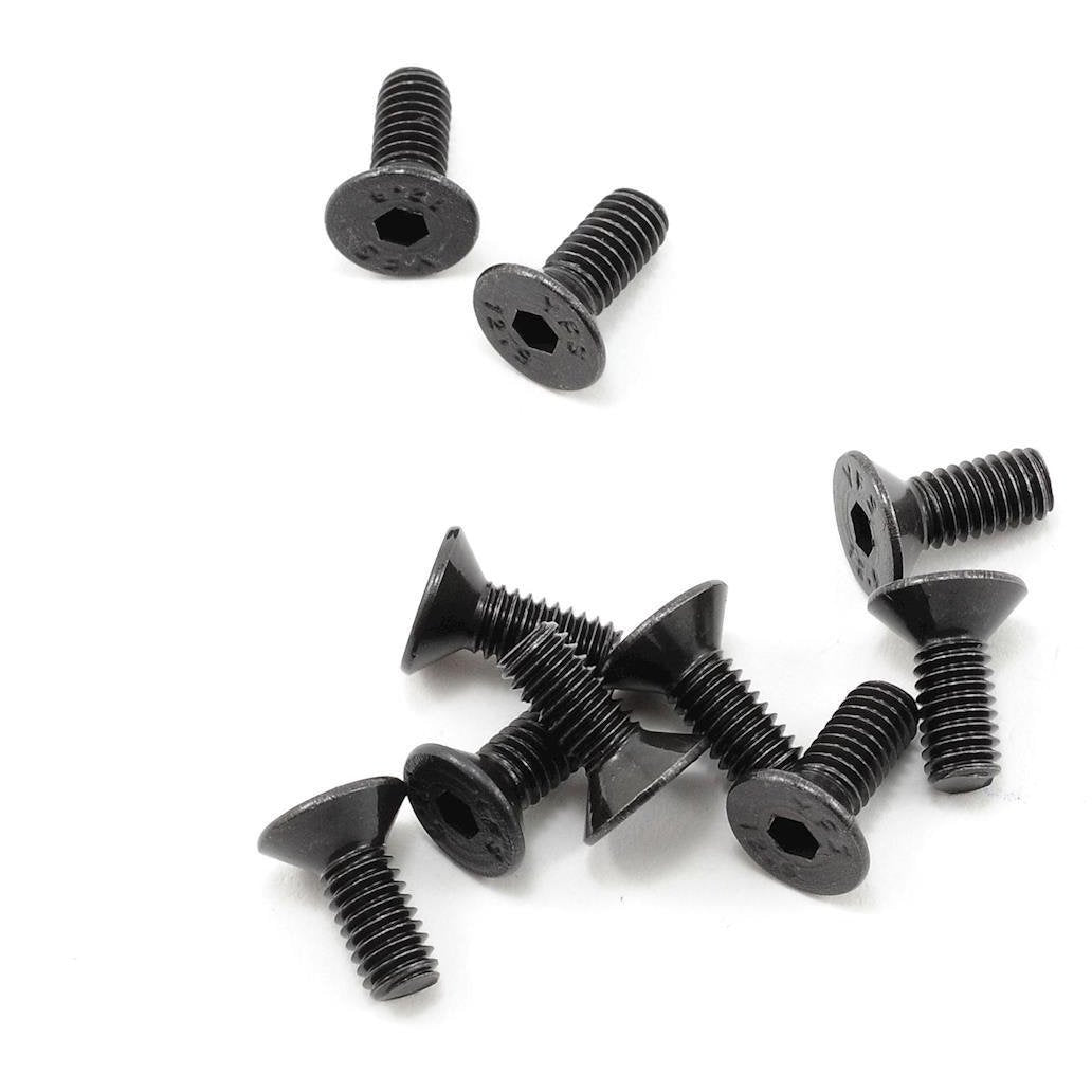 ProTek RC 4x10mm "High Strength" Flat Head Screws (10)