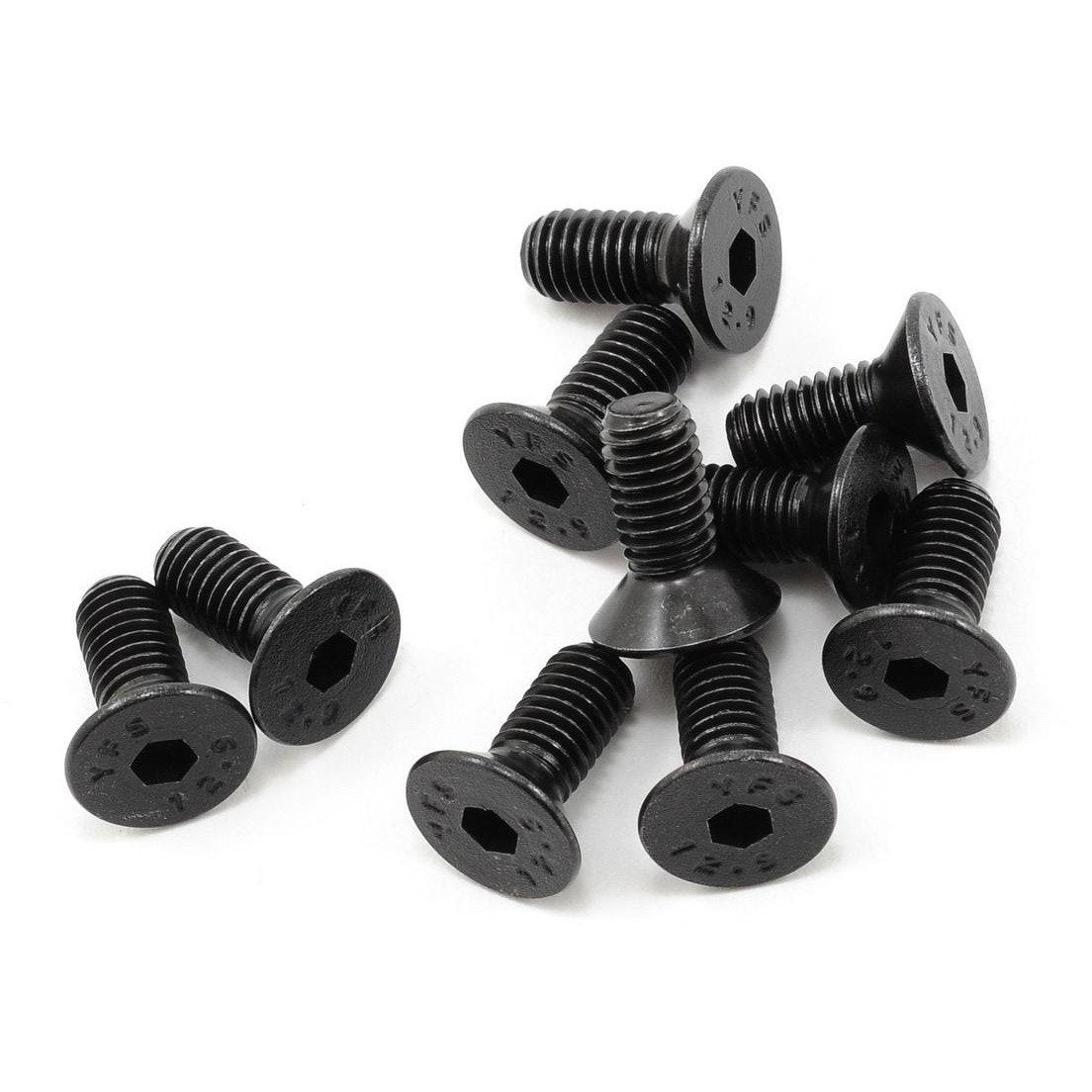 ProTek RC 5x12mm "High Strength" Flat Head Screws (10)