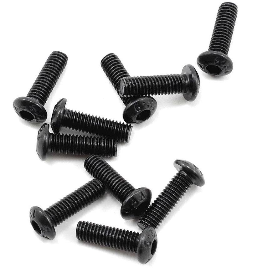 ProTek RC 3x10mm "High Strength" Button Head Screws (10)