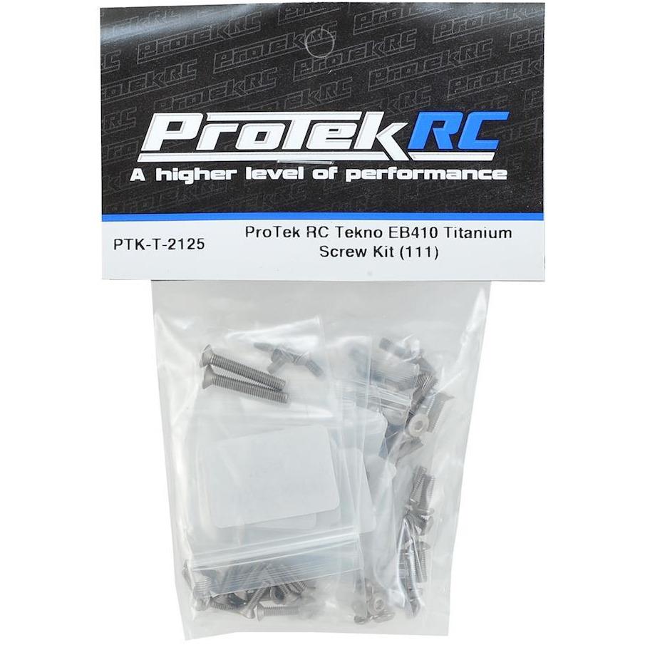 ProTek RC Tekno EB410 Titanium Screw Kit (111)