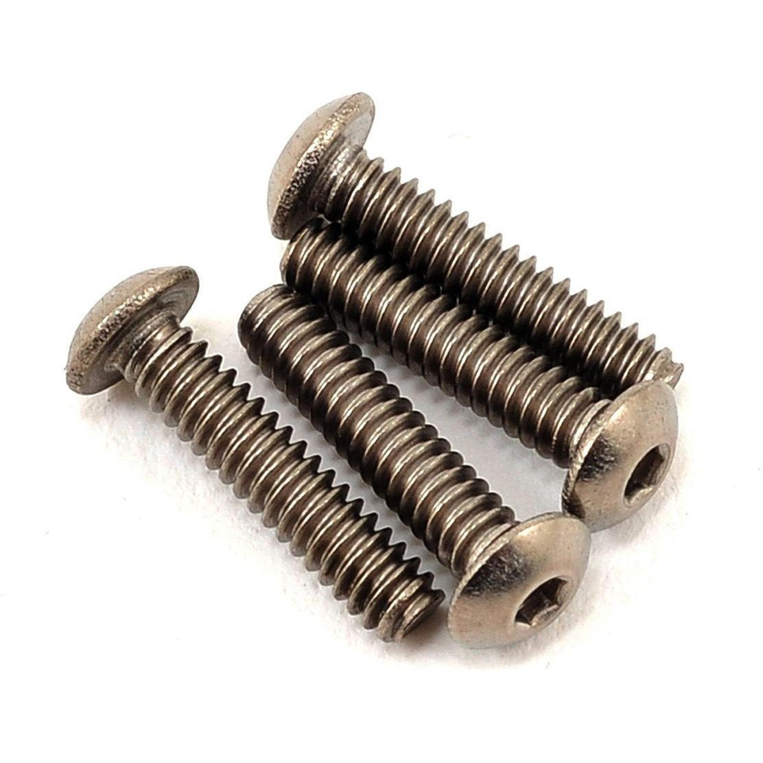 ProTek RC 4-40 x 1/2" Titanium Button Head Hex Screw (4)