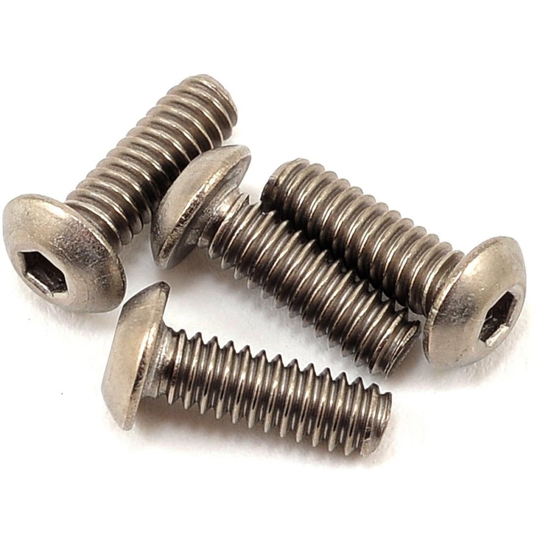 ProTek RC 5-40 x 3/8" Titanium Button Head Hex Screw (4)
