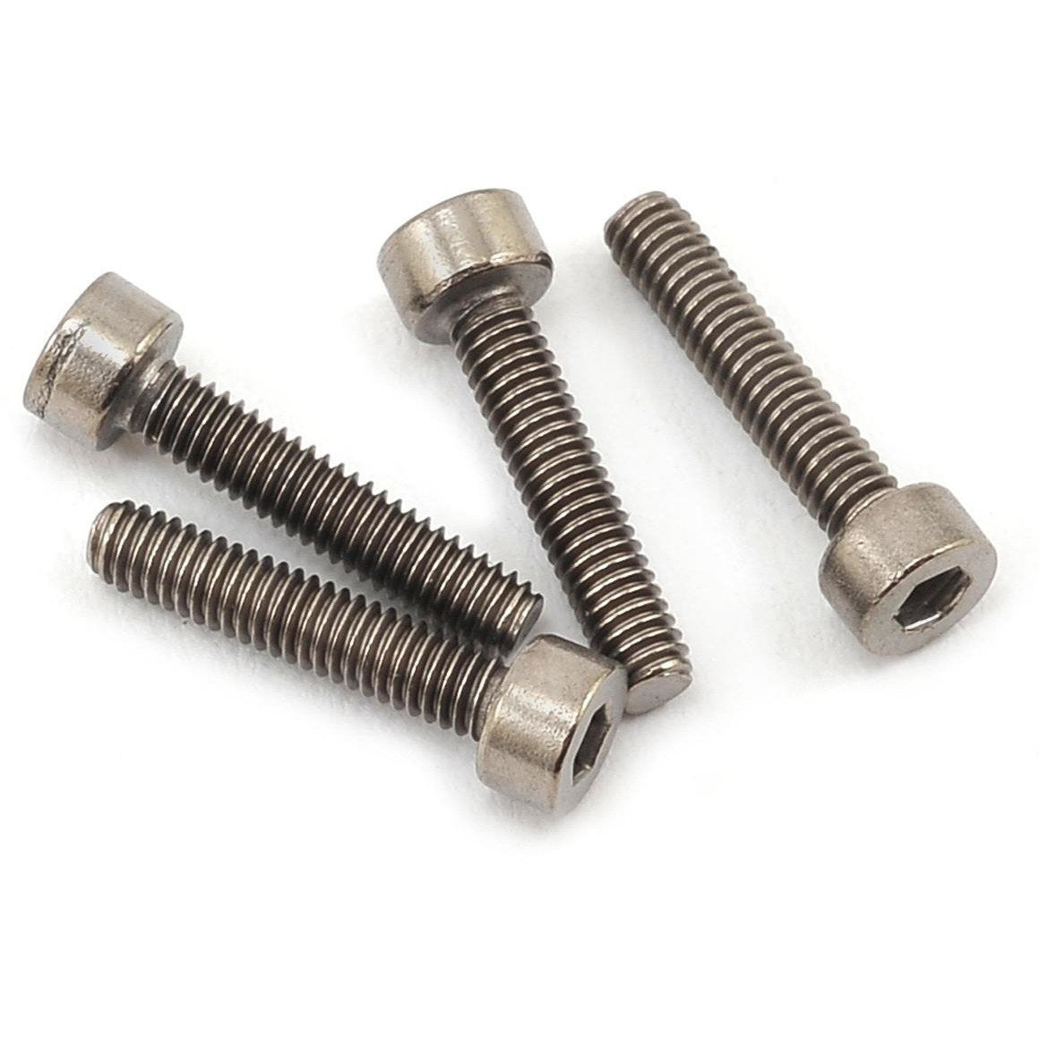 ProTek RC 2.5x12mm Titanium Cap Head Hex Screw (4)