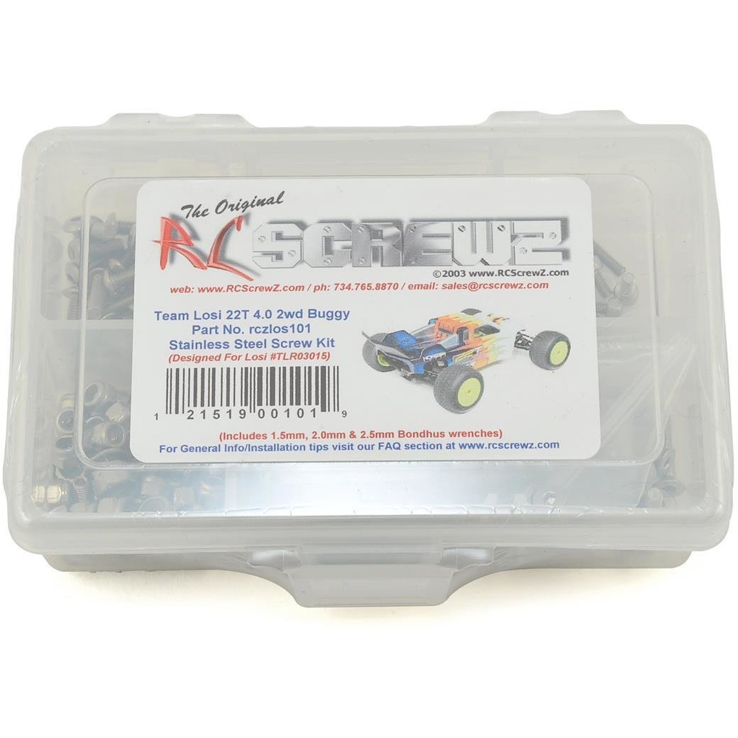 RC Screwz Team Losi 22-T 4.0 Stainless Steel Screw Kit