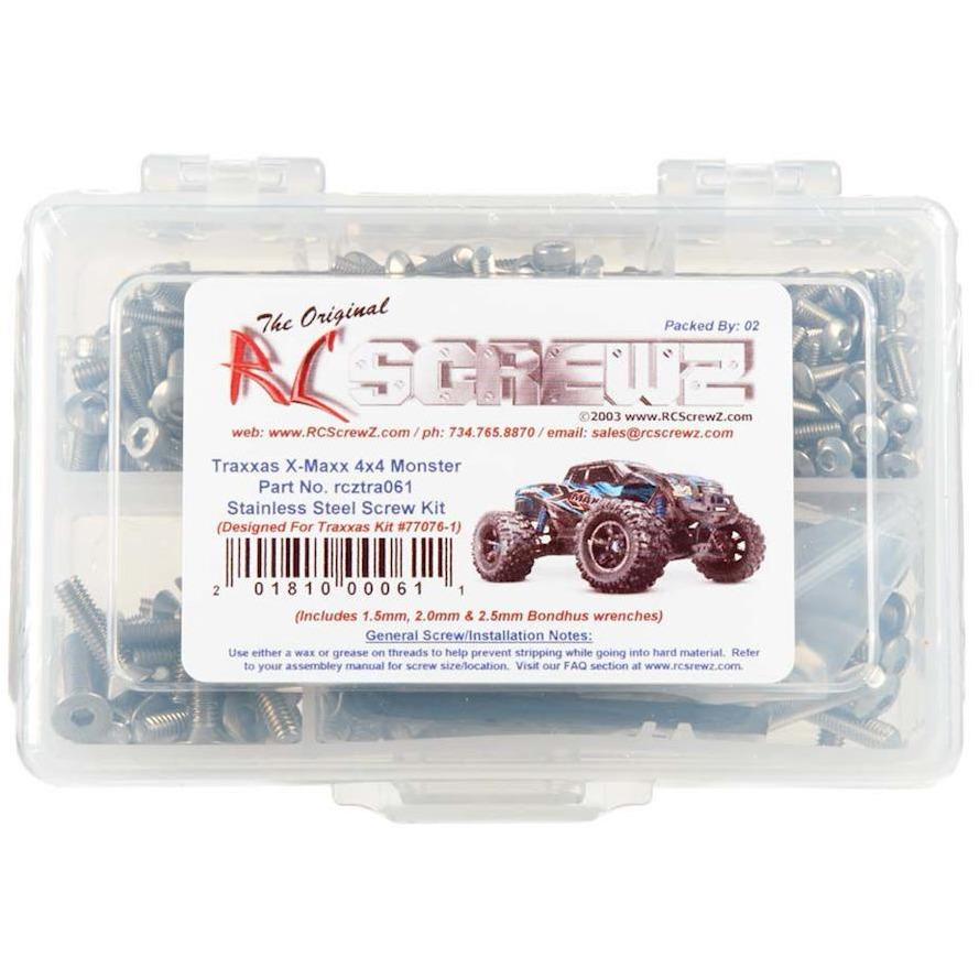RC Screwz Stainless Steel Screw Kit Traxxas X-Maxx
