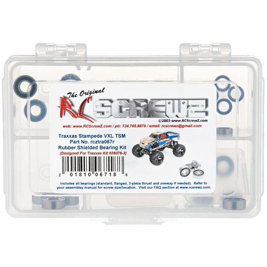 RC Screwz Rubber Shielded Bearing Kit Stampede VXL TSM