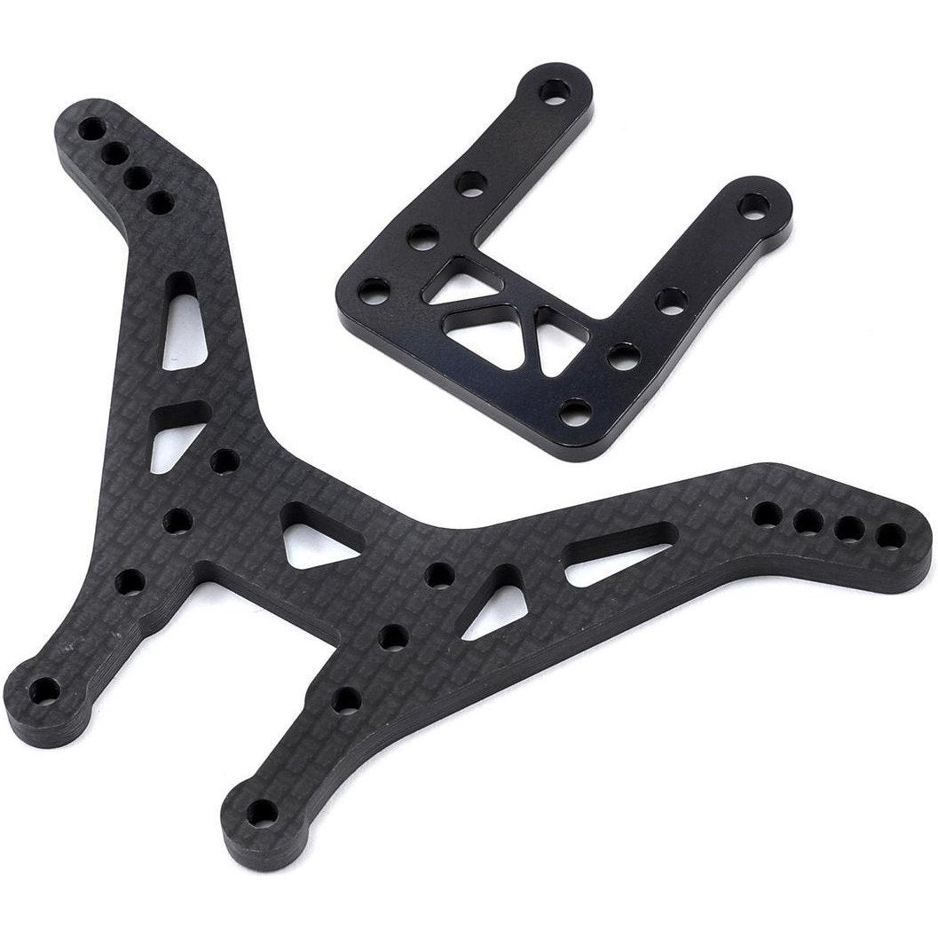 Revolution Design RB6 Rear Shock Tower Set (Mid Motor)