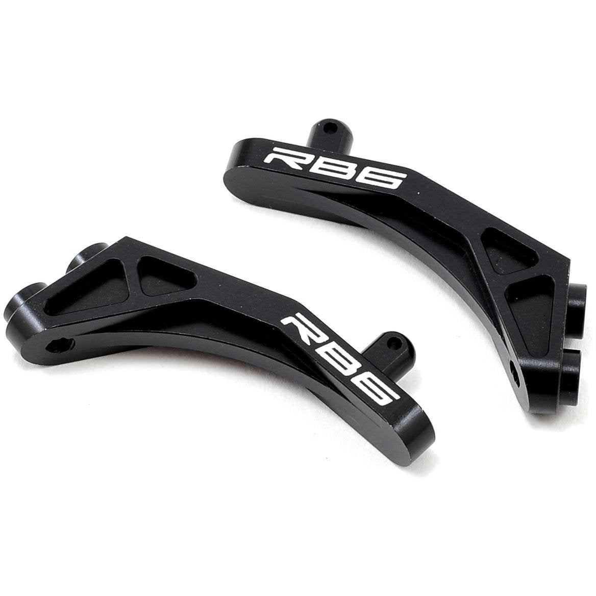 Revolution Design Aluminum RB6 Wing Mount Set (Mid Motor)