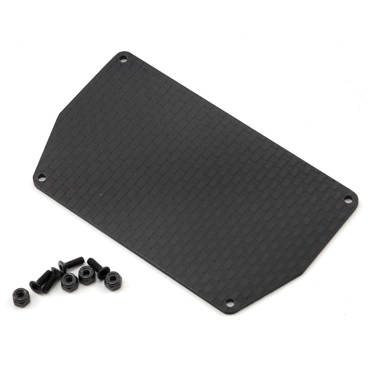 Revolution Design B6 Carbon Fiber Electronic Mounting Plate w/Hardware