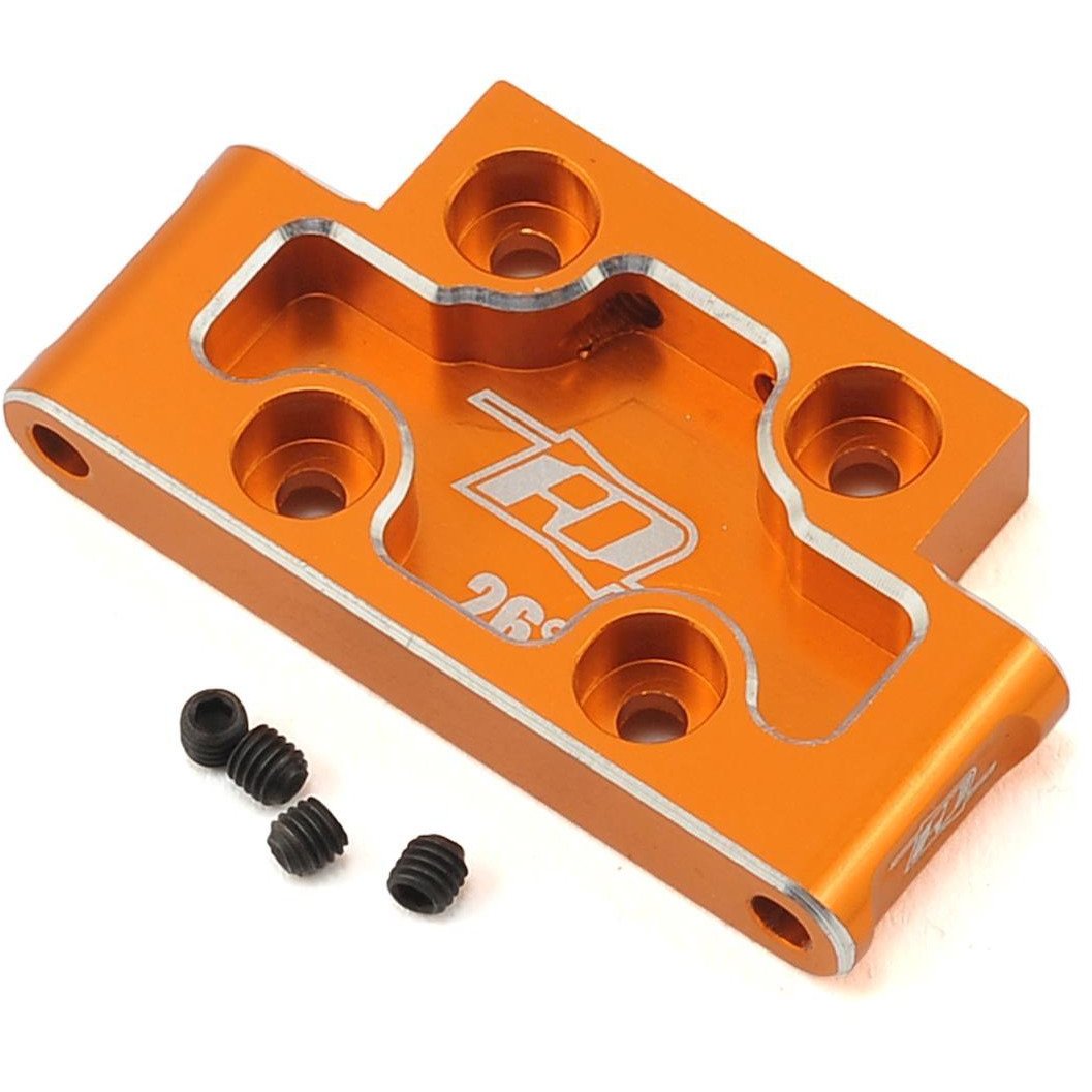 Revolution Design XB2 Aluminum Front Bulkhead (Orange) (26°)