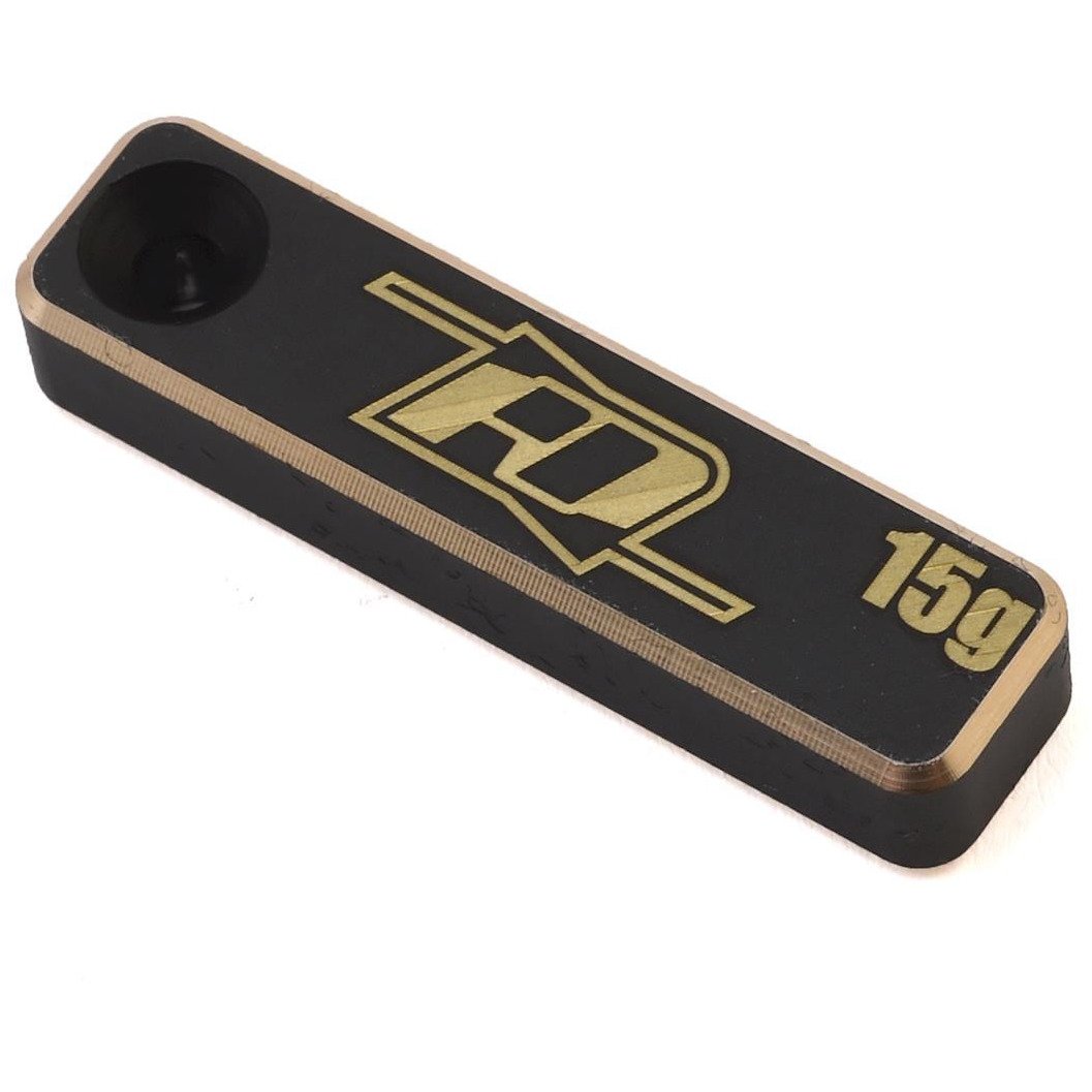Revolution Design YZ-4 SF Brass Rear Chassis Weight (15g)