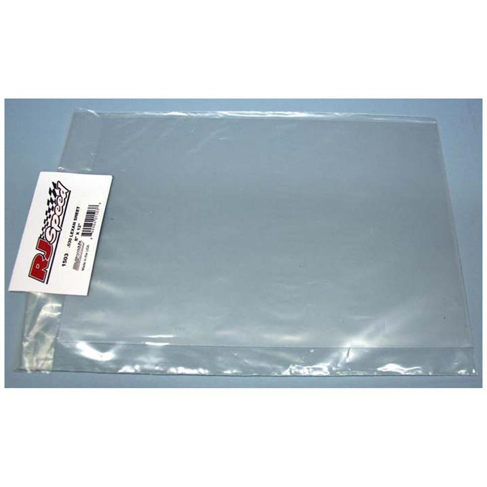 RJ Speed Lexan Sheet 8x12 .040