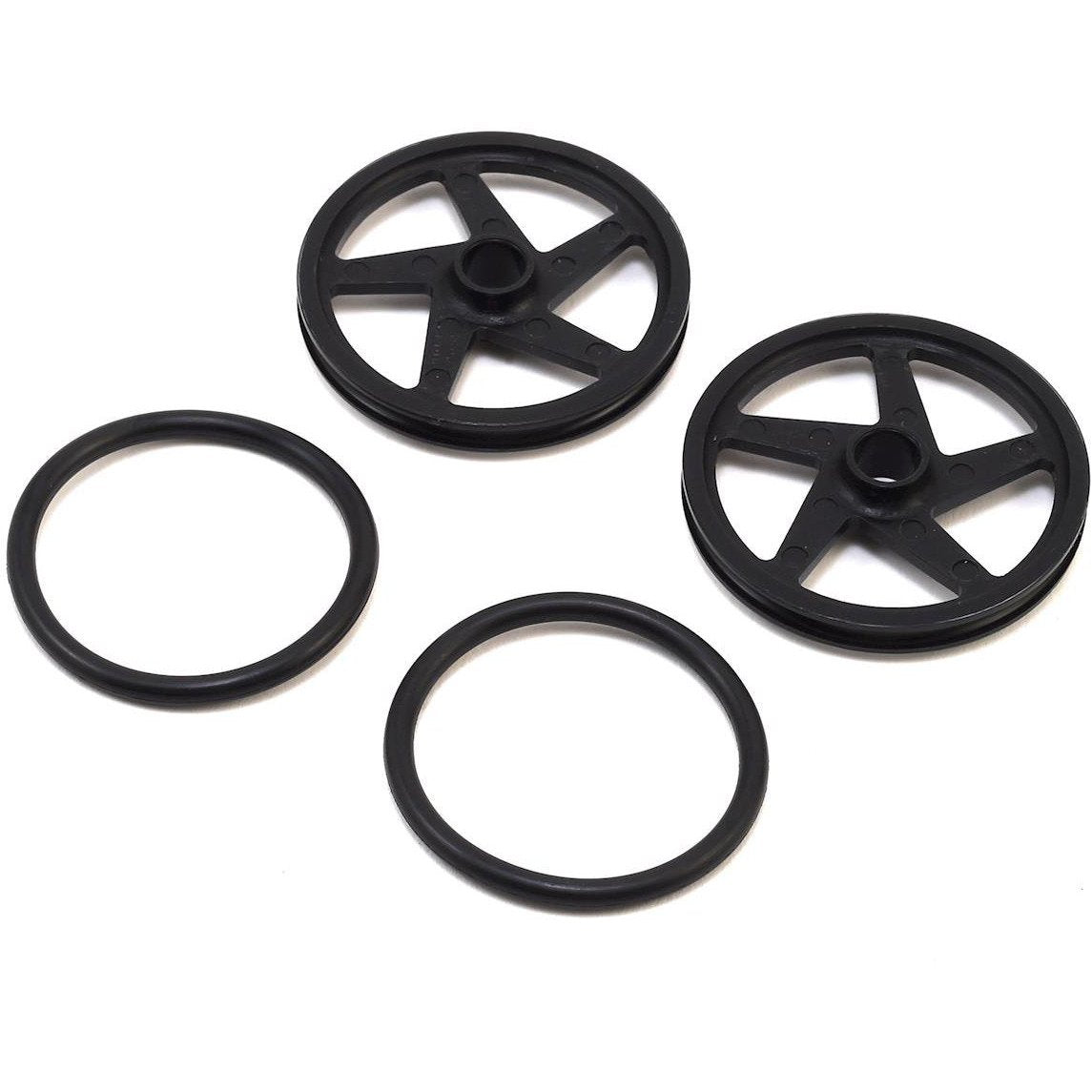 RJ Speed O-Ring Wheels 2 Black (2)