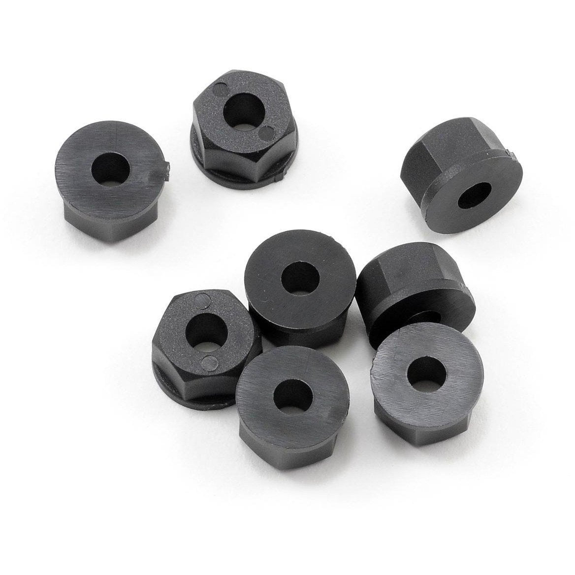 RPM 8-32 Nylon Nuts (Black) (8)