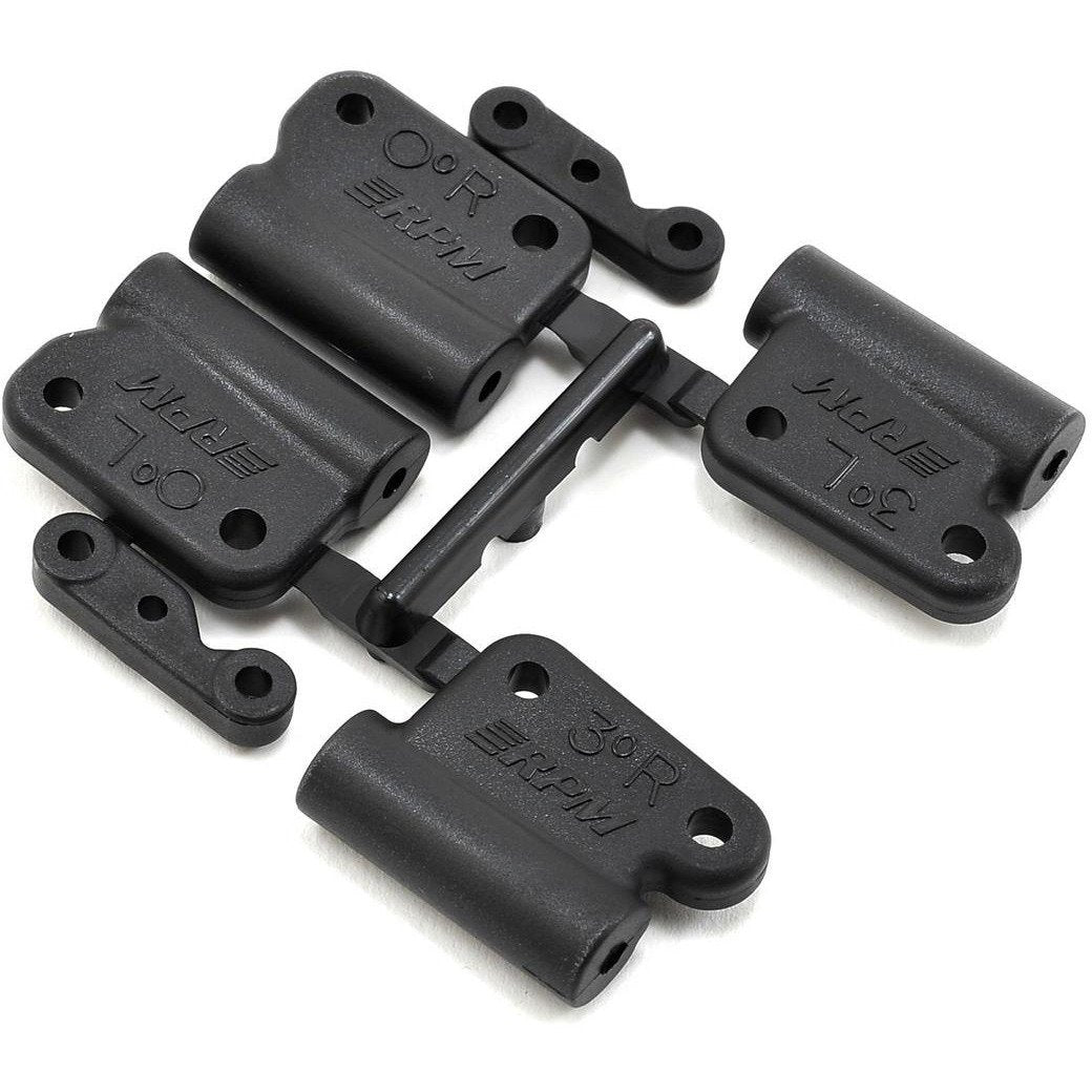 RPM 0° & 3° Hybrid Gearbox Rear Mount Set (Black)