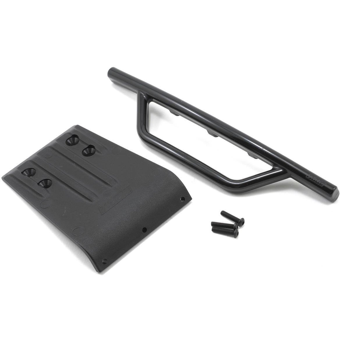RPM Traxxas Slash Front Bumper & Skid Plate (Black)