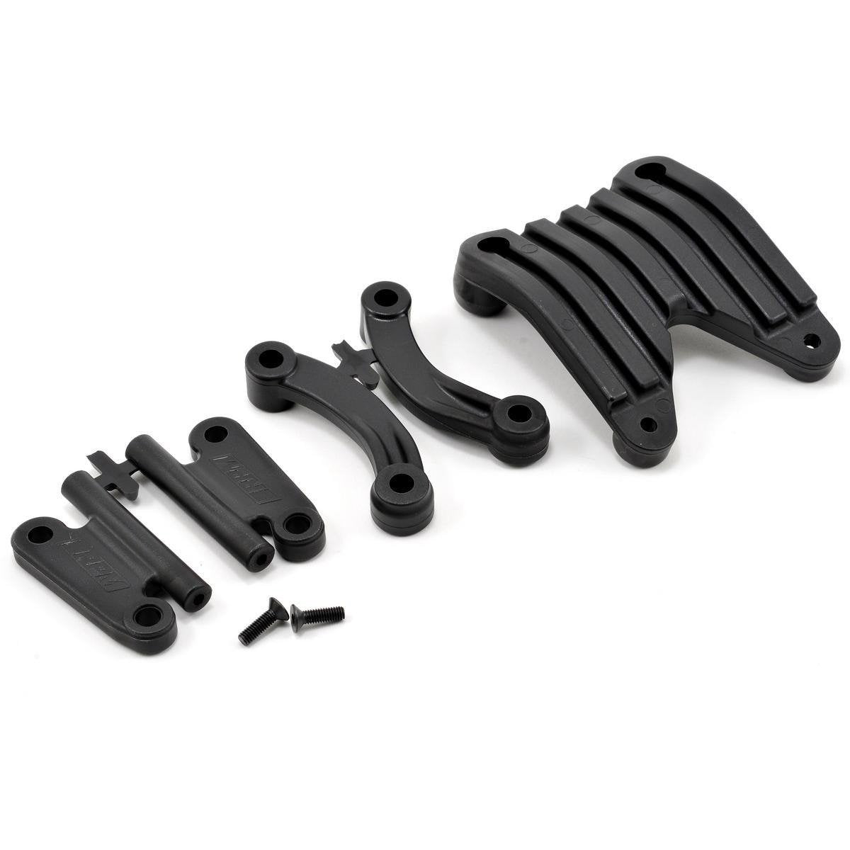 RPM Baja 5SC Rear Bumper Mount (Black)