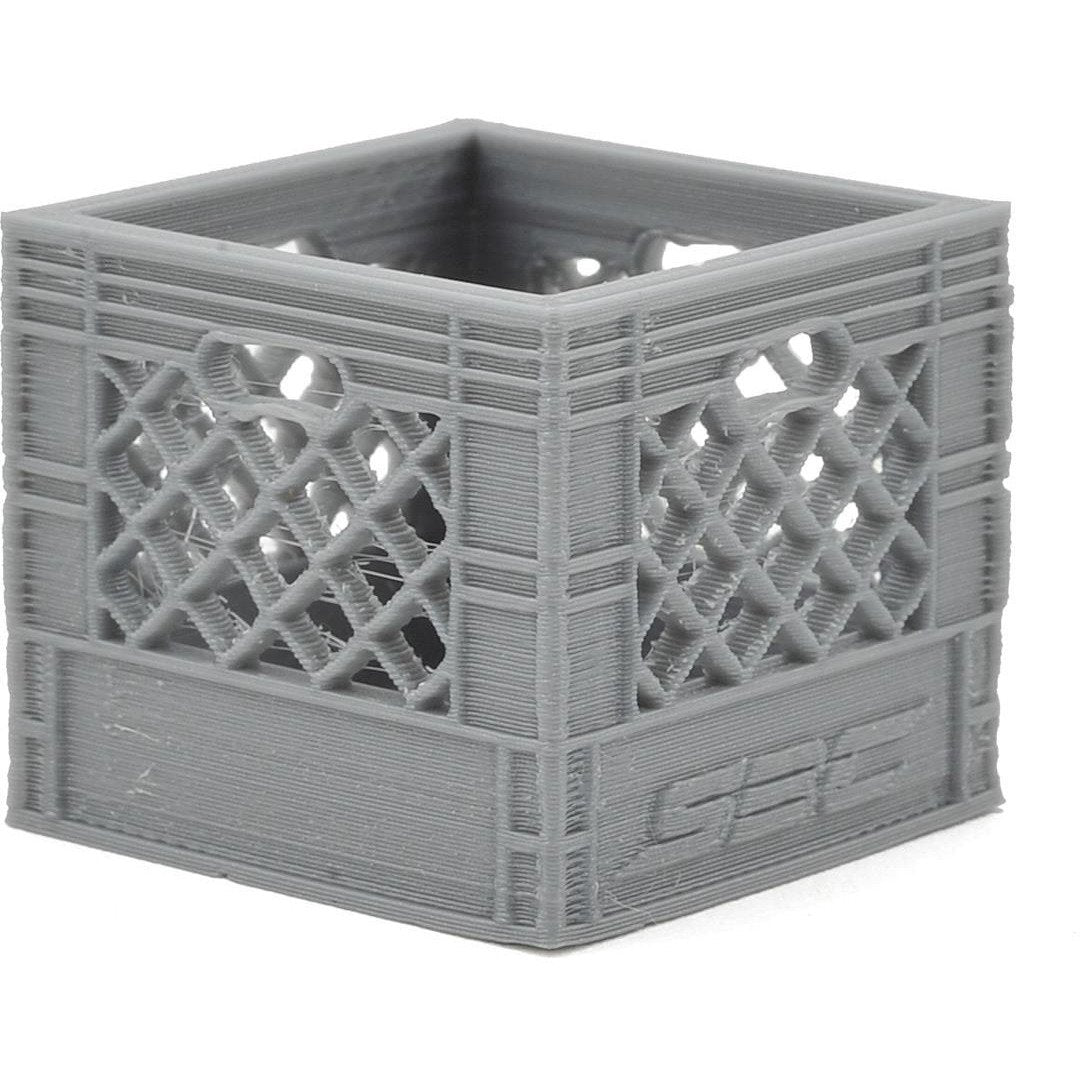 Scale By Chris Medium Milk Crate (Grey)