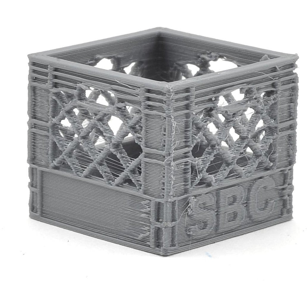 Scale By Chris Small Milk Crate (Grey)