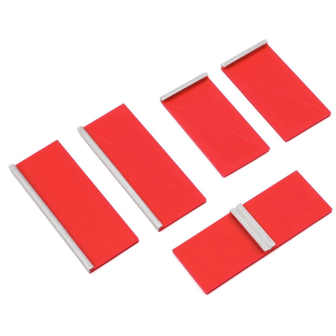 Scale By Chris Scale Shop Series Upper Cabinet Door Faces (Red) (5)