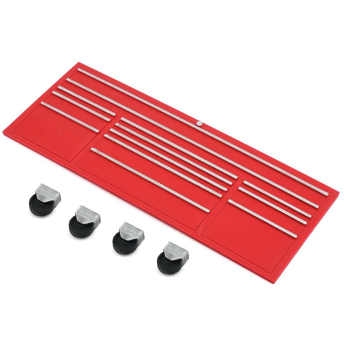 Scale By Chris Scale Shop Series Classic XL Tool Box Face w/Casters (Red)