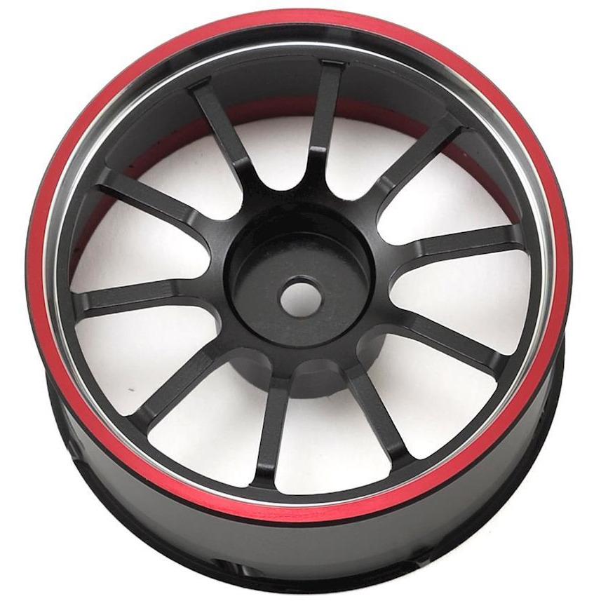 Sanwa/Airtronics M12/M12S Aluminum Steering Wheel (Red)