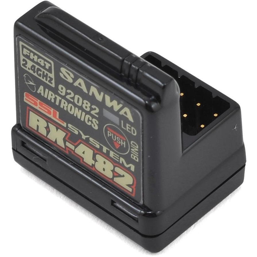 Sanwa/Airtronics RX-482 2.4GHz 4-Channel FHSS-4 SSL Telemetry Receiver