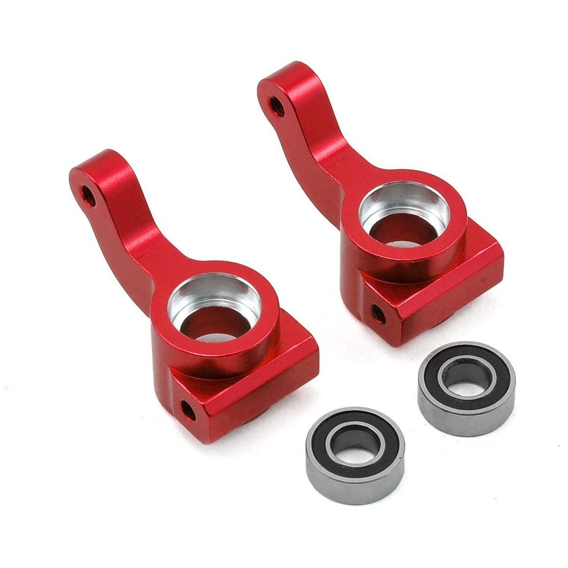 ST Racing Concepts Arrma Aluminum Front Steering Knuckle (2) (Red)