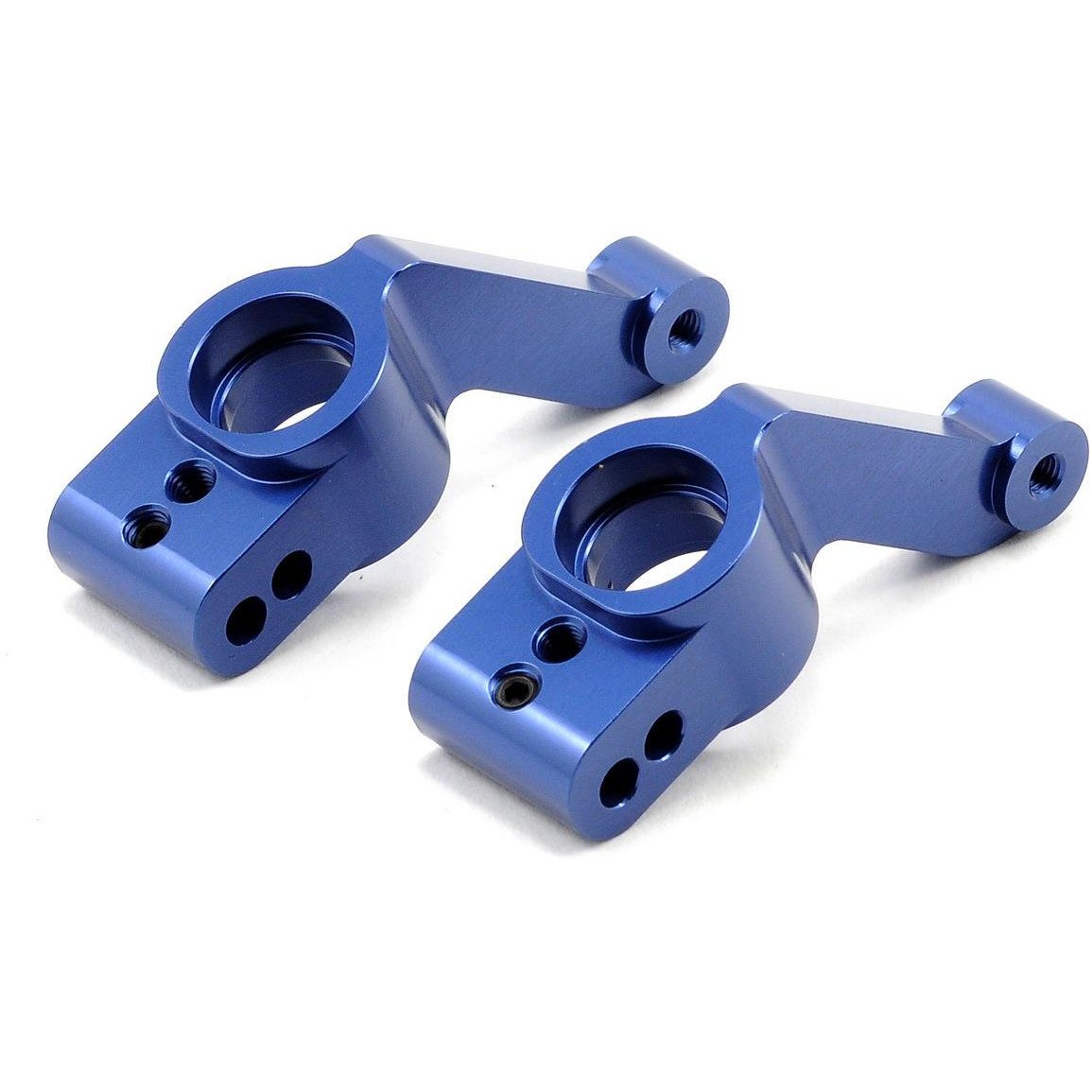 ST Racing Concepts Aluminum Rear Hub Carriers (Blue) (2) (Slash 4x4)