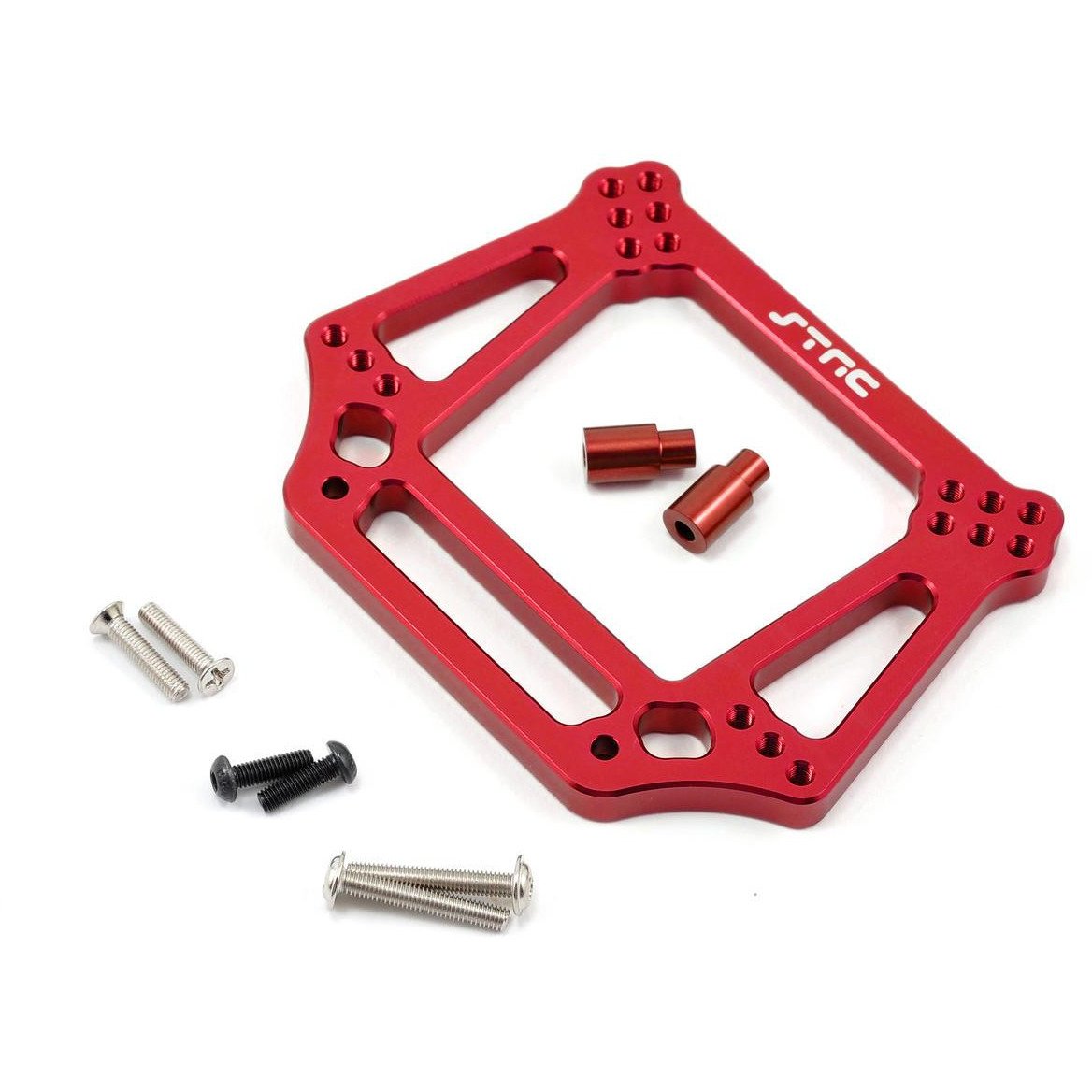 ST Racing Concepts 6mm Heavy Duty Front Shock Tower (Red)